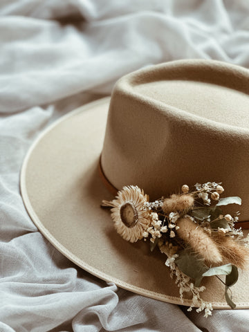 Boho Flower Hat Pin