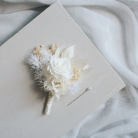 Wedding Everlasting Flower Bouquet IVORY