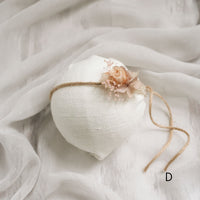 Newborn Everlasting Flower Tiebacks