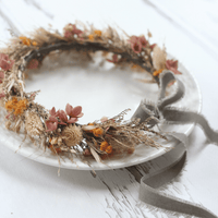 Boho Dried Flower Crown GYPSY